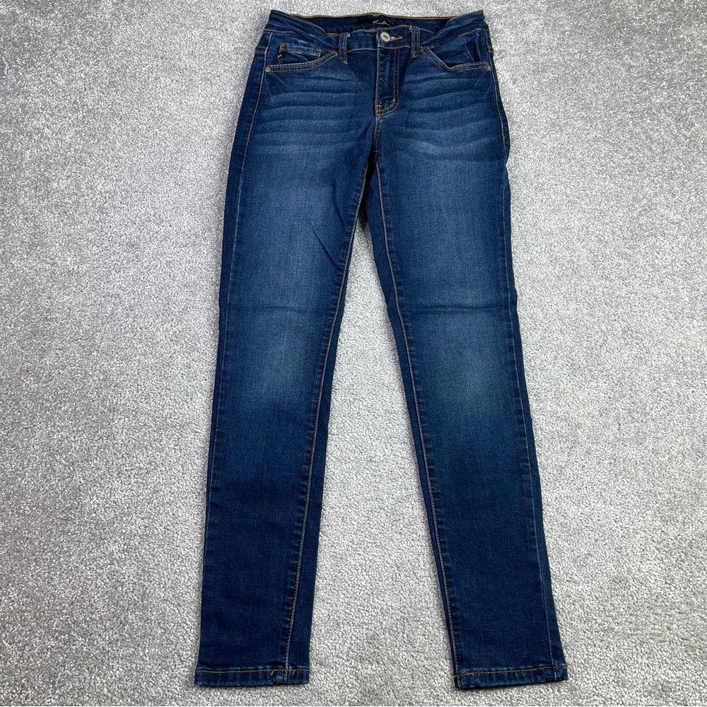 KanCan Jeans Women's 26 Skinny Low Rise Dark Wash Denim Stretch